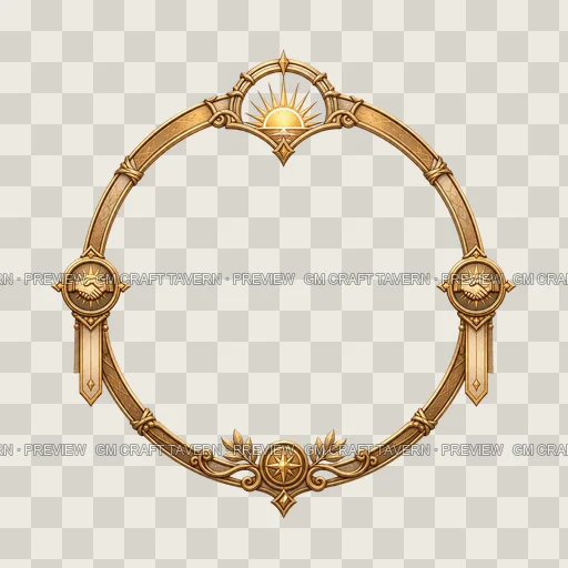 Border 46 top-down token preview