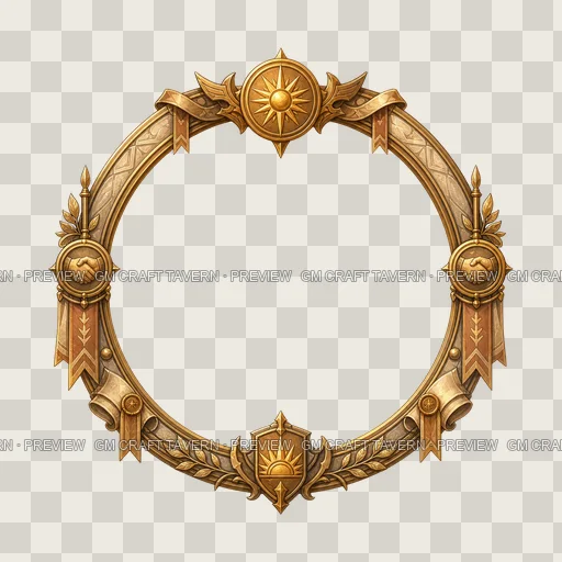 Border 48 top-down token preview