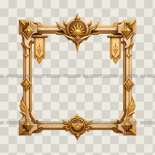 Border 51 top-down token preview