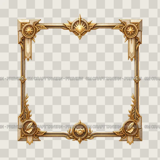 Border 52 top-down token preview