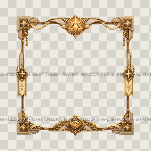 Border 53 top-down token preview