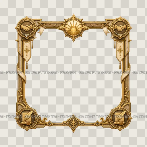 Border 70 top-down token preview