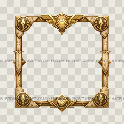 Border 71 top-down token preview