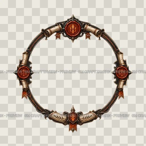 Border 26 top-down token preview