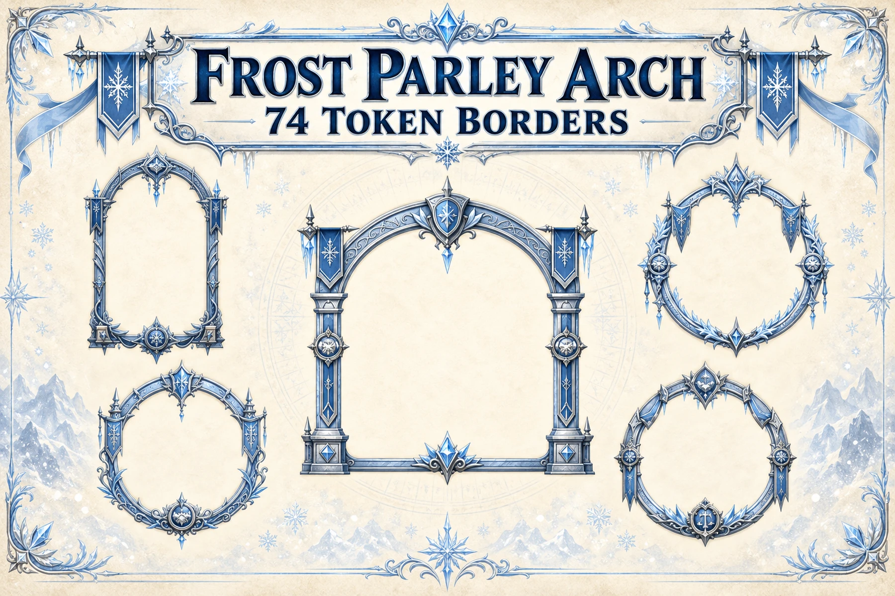 74 Frost Parley Arch Token Borders
