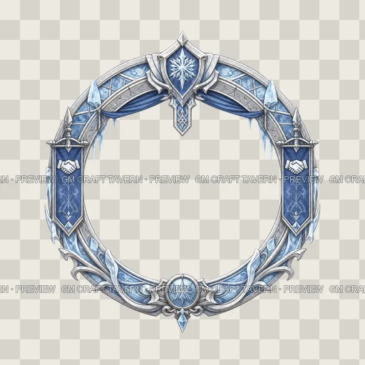Border 30 top-down token preview