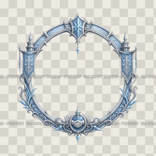 Border 40 top-down token preview