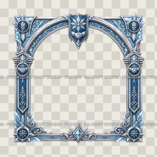 Border 52 top-down token preview