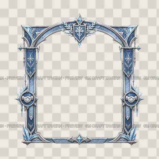 Border 53 top-down token preview
