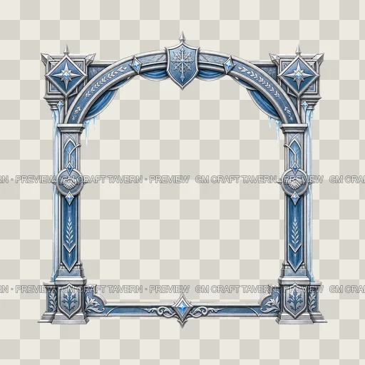 Border 61 top-down token preview
