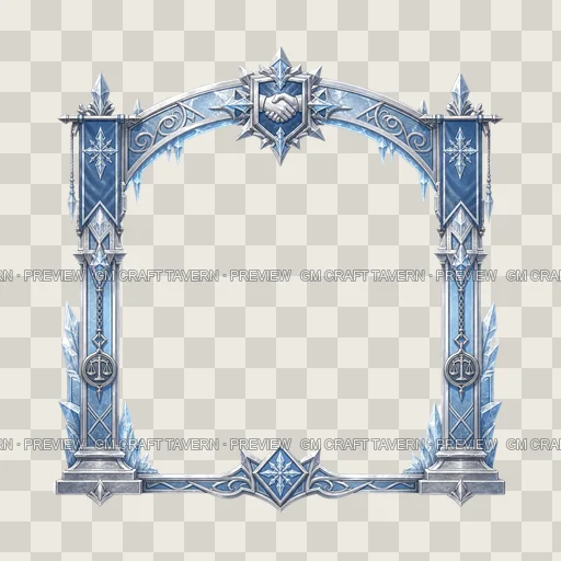 Border 62 top-down token preview