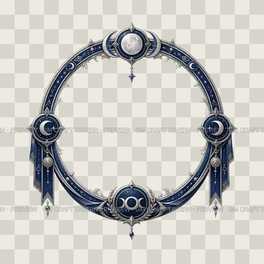 Moon Council Seal Borders product preview 7