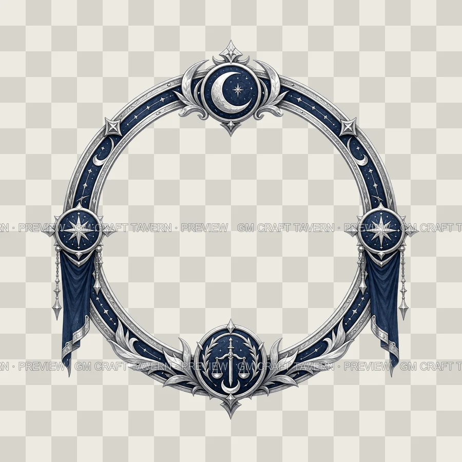 Moon Council Seal Borders product preview 8