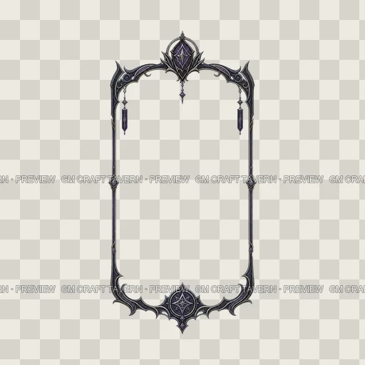 Border 12 top-down token preview