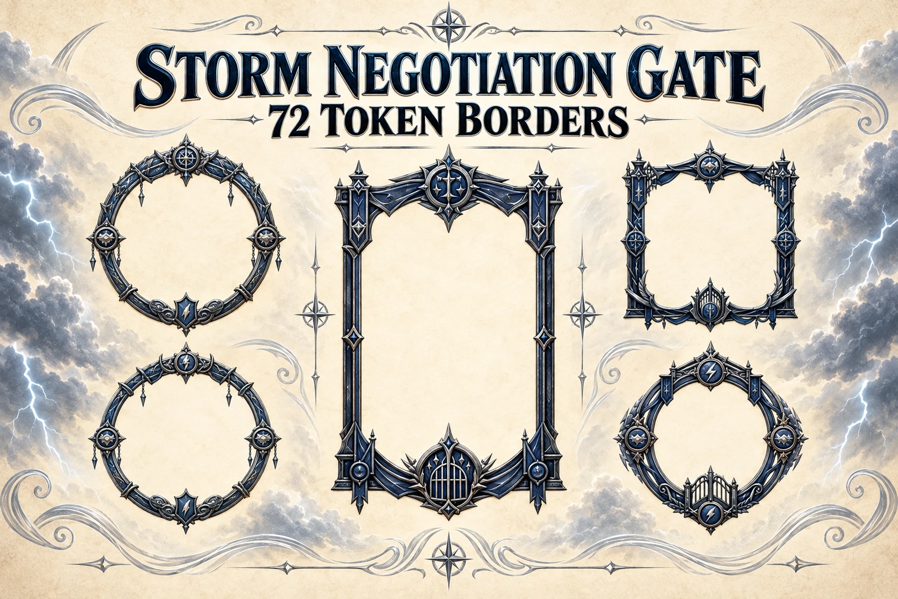 72 Storm Negotiation Gate Token Borders