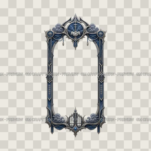 Border 13 top-down token preview