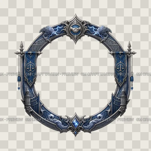 Border 25 top-down token preview