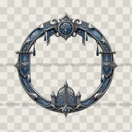 Border 30 top-down token preview