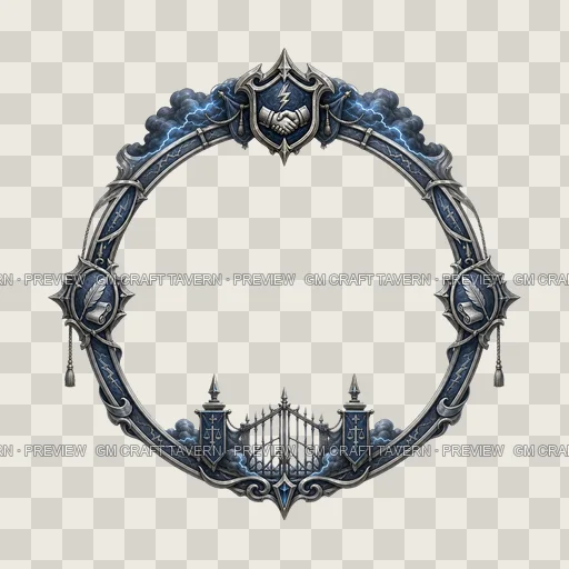 Border 42 top-down token preview