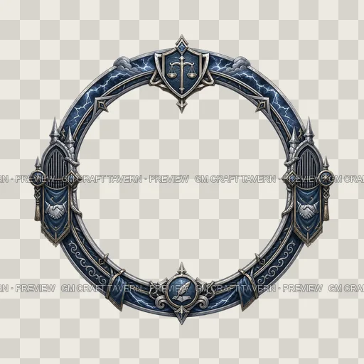 Border 48 top-down token preview