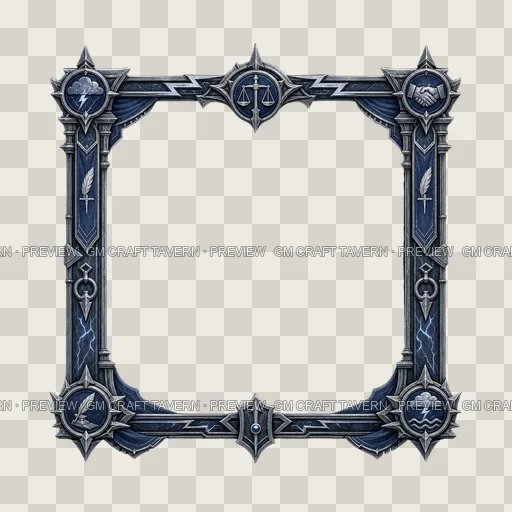 Border 49 top-down token preview
