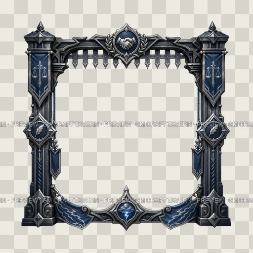 Border 51 top-down token preview