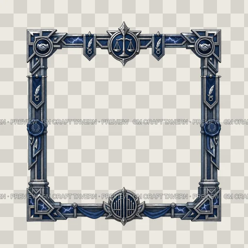 Border 53 top-down token preview