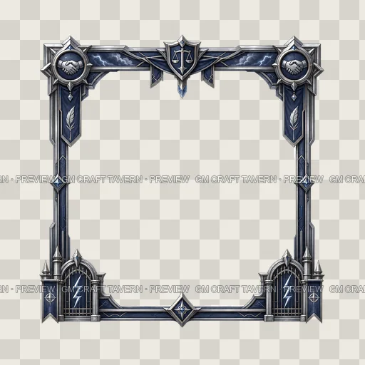 Border 58 top-down token preview