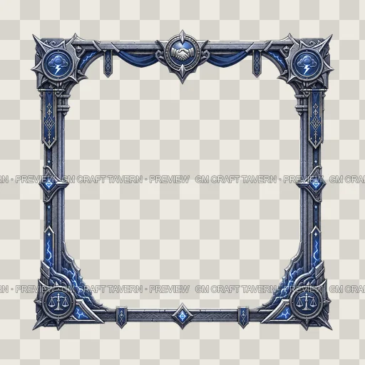 Border 64 top-down token preview