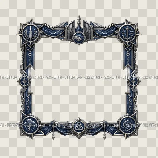 Border 72 top-down token preview