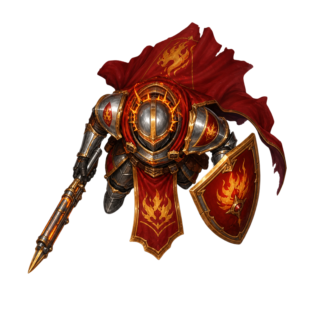 Cinder Bolt Marksman top-down token preview