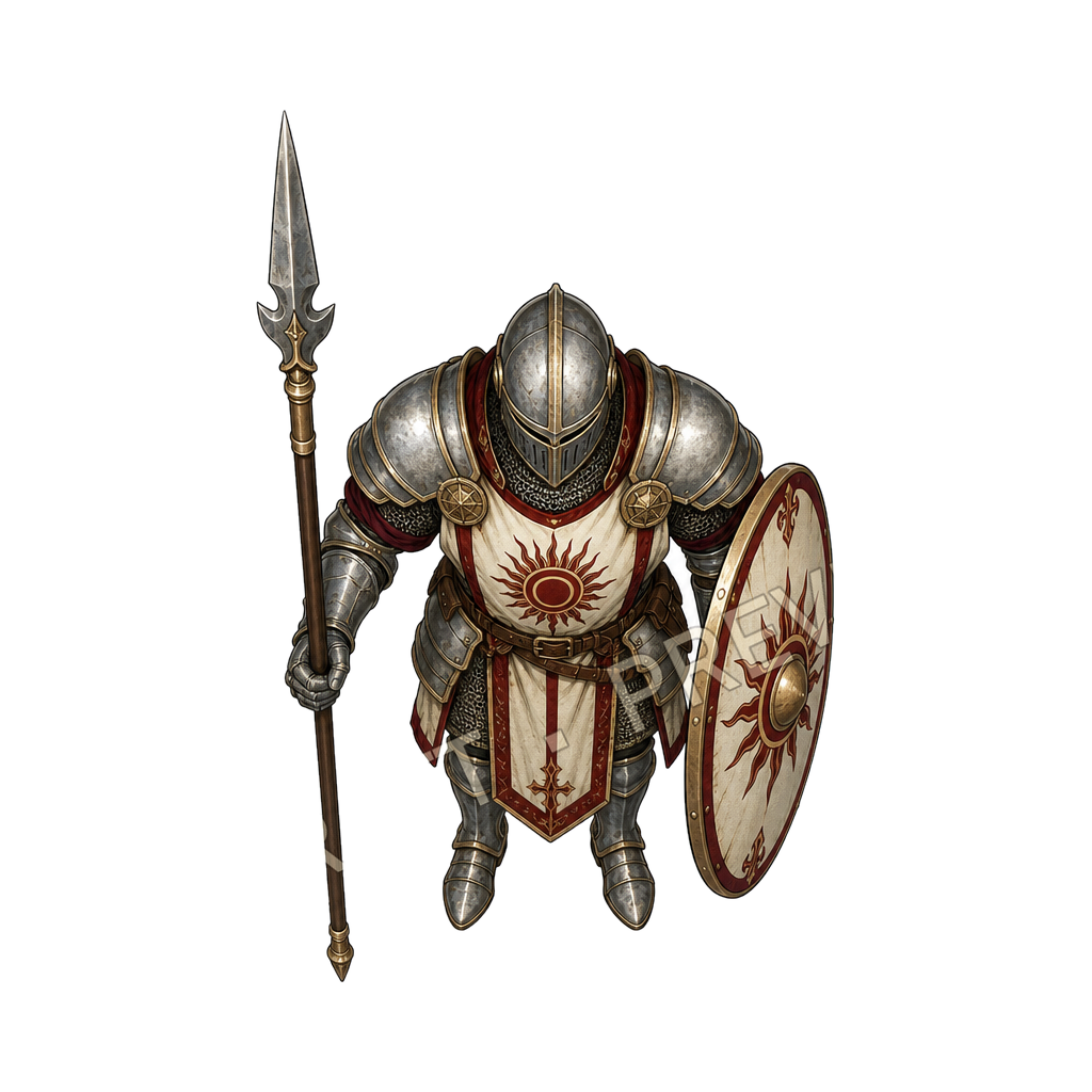 Spear Sentinel top-down token preview