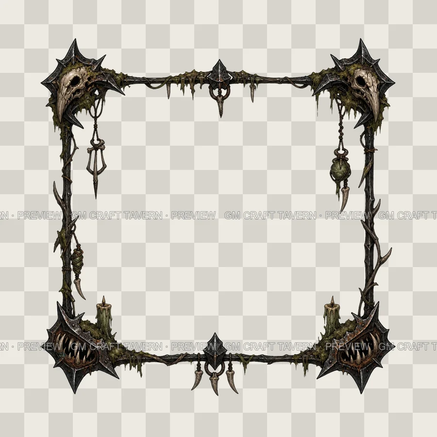 Ancient Hag Borders product preview 5