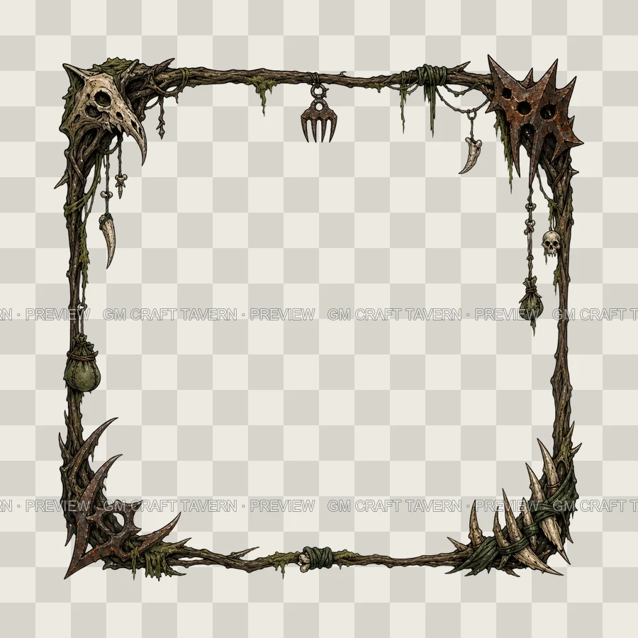 Ancient Hag Borders product preview 6