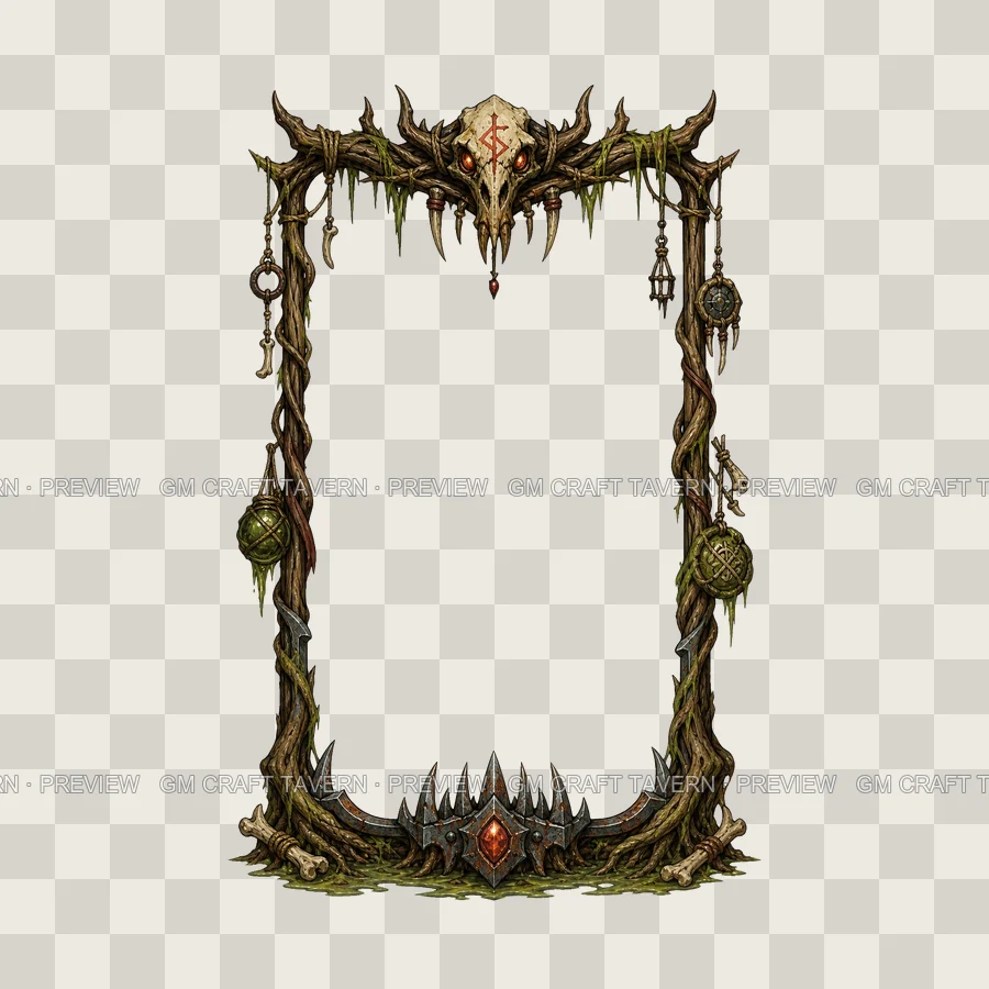 Ancient Hag Borders product preview 10