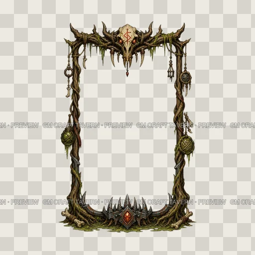 Border 05 top-down token preview