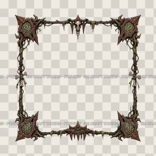 Border 11 top-down token preview