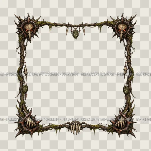 Border 15 top-down token preview