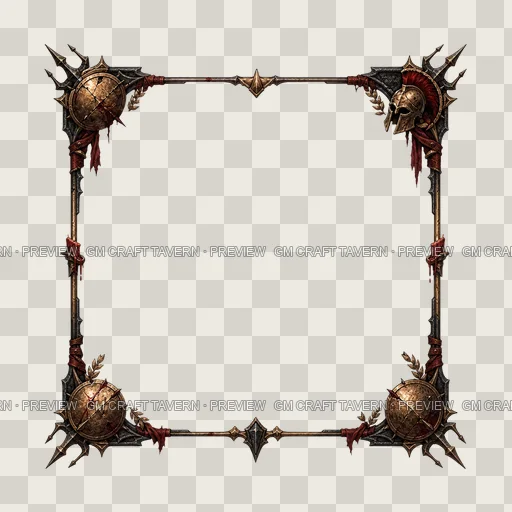 Border 14 top-down token preview