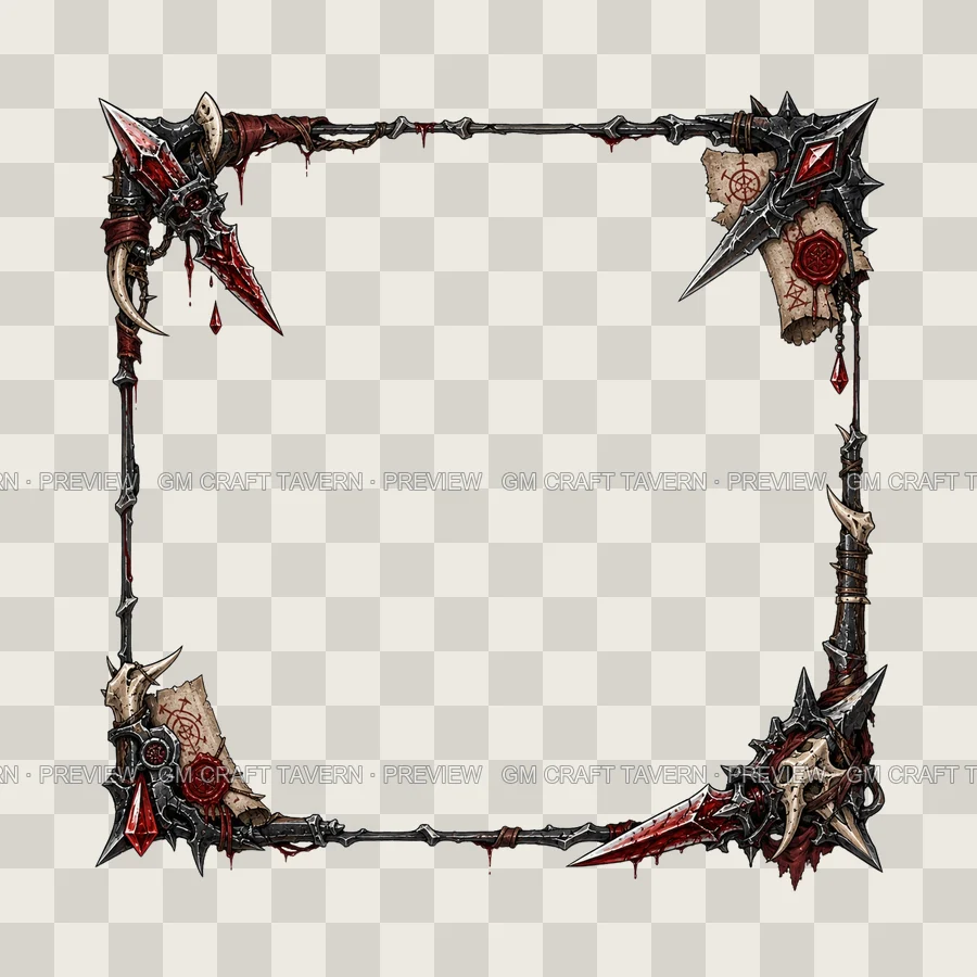Blood Mage Borders product preview 3