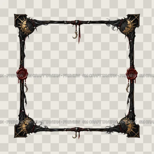 Border 105 top-down token preview