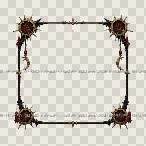 Border 118 top-down token preview