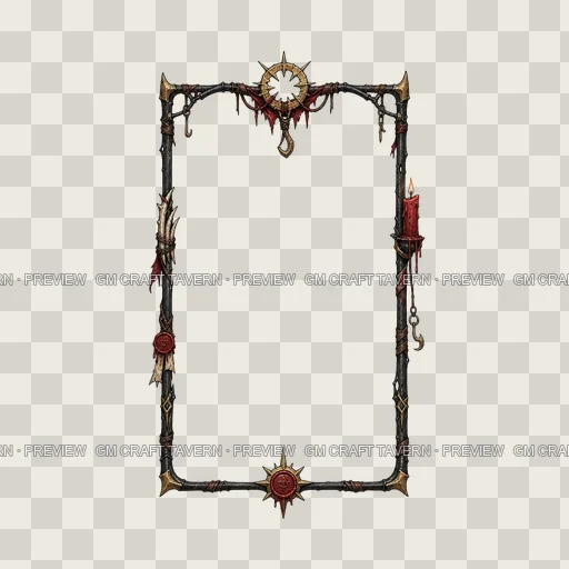Border 12 top-down token preview