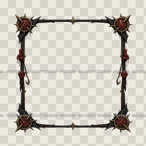 Border 129 top-down token preview
