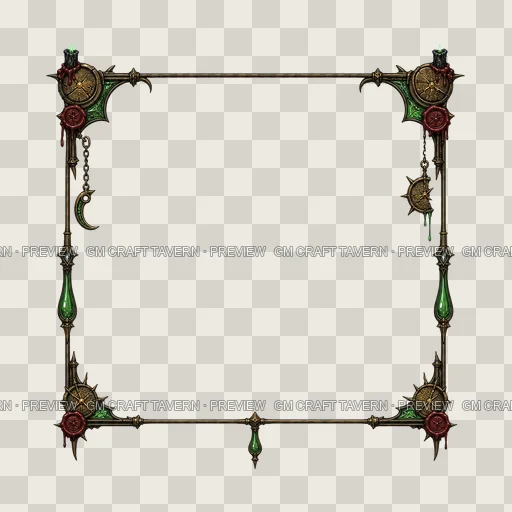 Border 132 top-down token preview