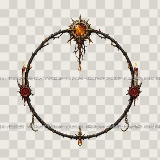Border 64 top-down token preview