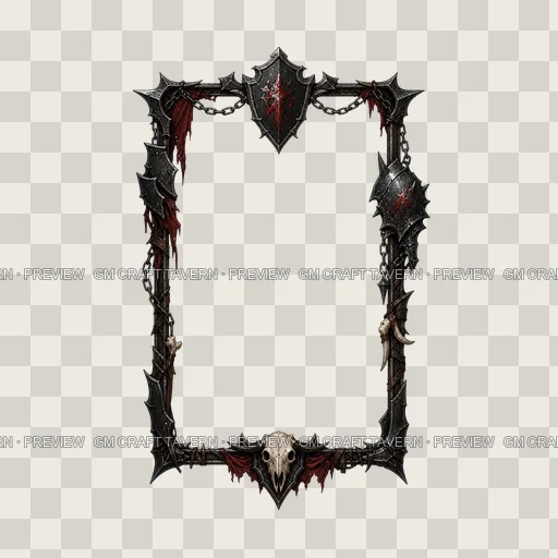 Border 12 top-down token preview