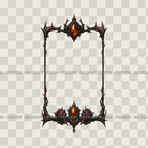 Border 17 top-down token preview