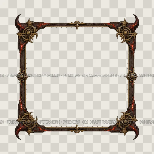 Border 135 top-down token preview