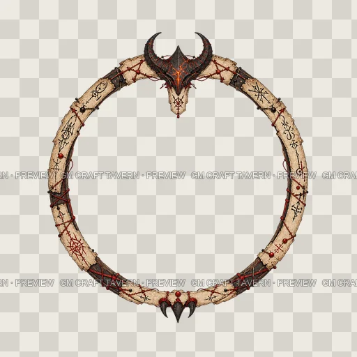 Border 54 top-down token preview